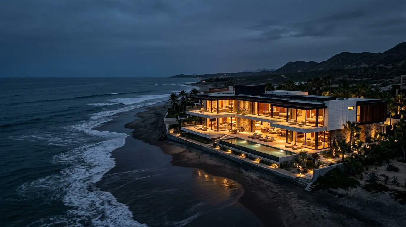 Residencia junto al mar